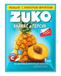 Растворимый напиток ZUKO Ананас-персик 25г
