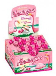 Жевательная резинка Фламинго Тутти-Фрутти(блок 50шт) 4гр