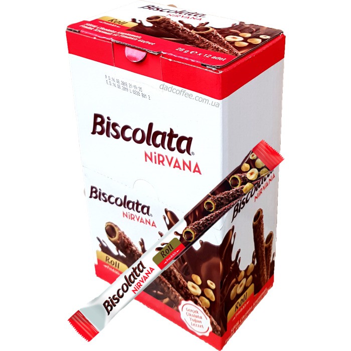 Вафельные трубочки Biscolata 28гр