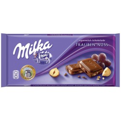 Шоколад Milka Raisin&Nuts 100 гр