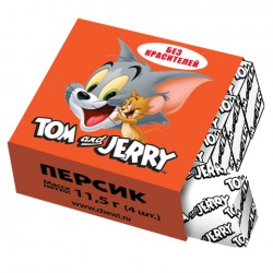 Жевательные конфеты Tom and Jerry Персик 11,5 гр