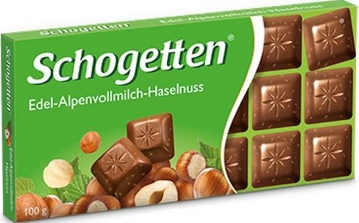 Шоколад Шогеттен - с Лесными орехами 100 гр