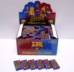 Жевательная резинка с футболистами Barcelona (100 шт)