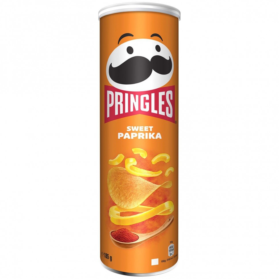 Чипсы Pringles Паприка 165гр